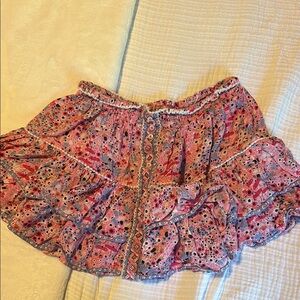 Poupette St Barth Pink Skirt